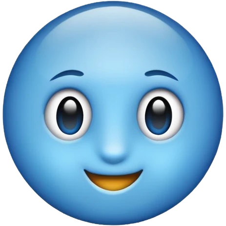 Blue tick  emoji