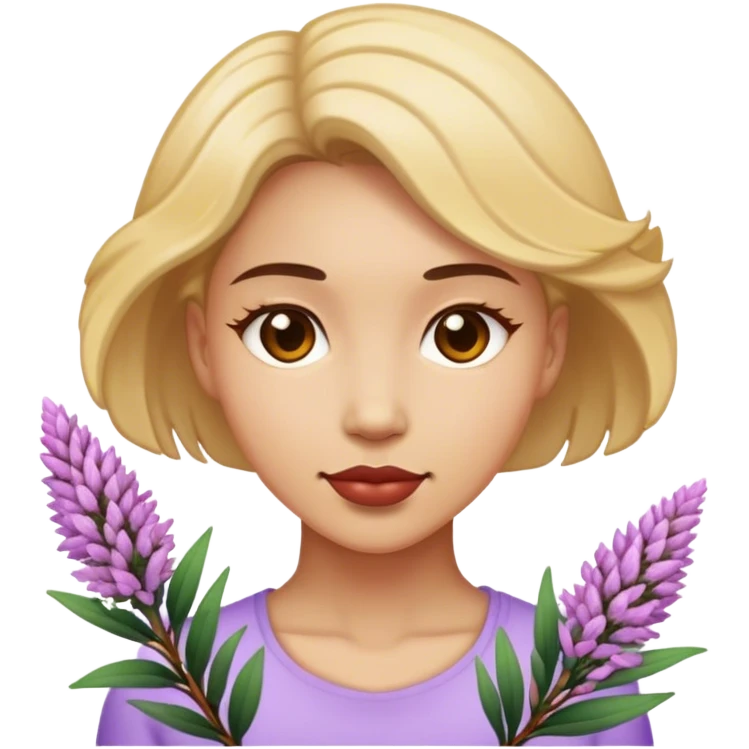 Heather Flower emoji