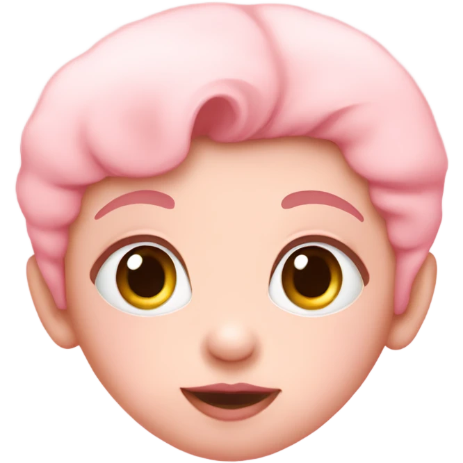 Baby pink heart emoji