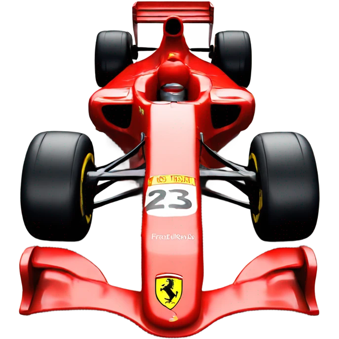 Ferrari f1 car emoji
