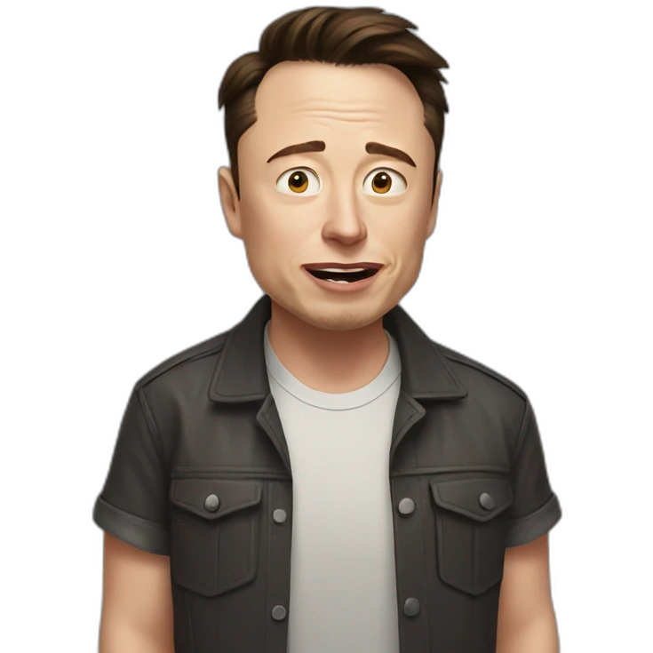 Elon musk cry emoji