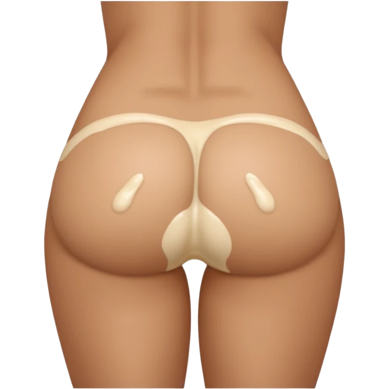 Big butt and cummy emoji