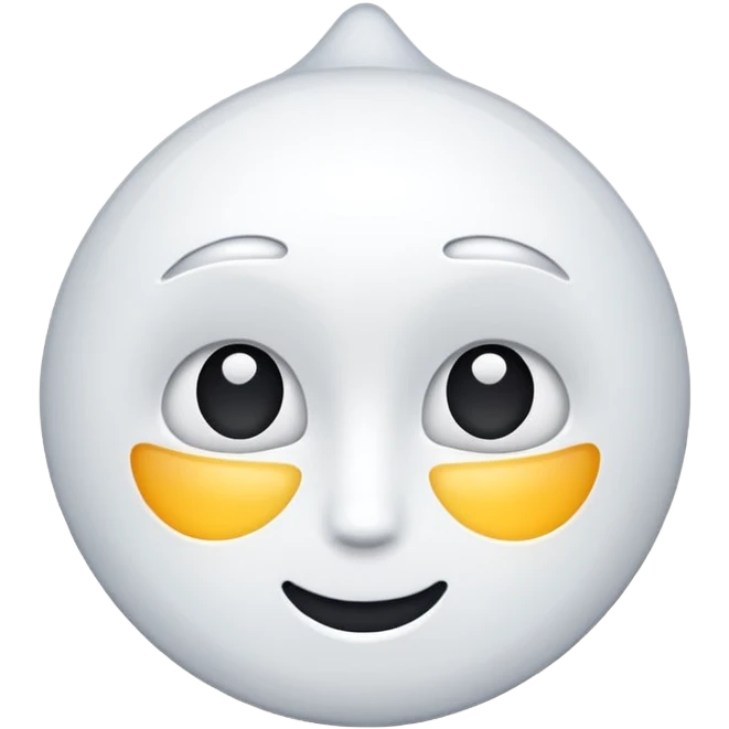 Point white emoji