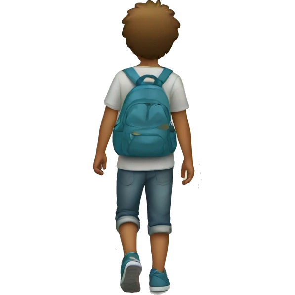 boy walking emoji