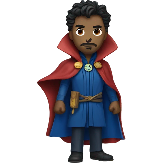 doctor strange with blue coat emoji