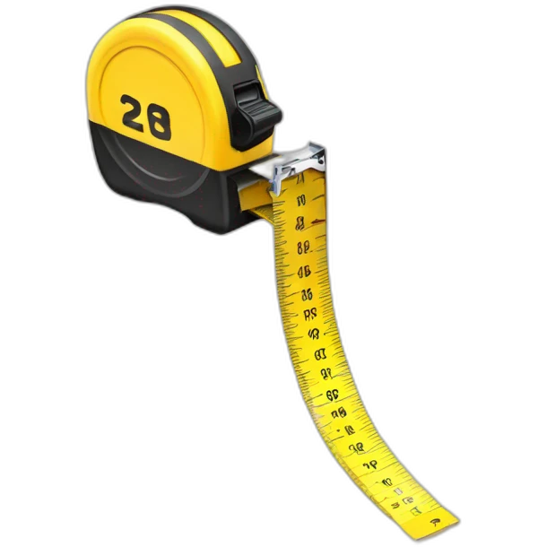 tape measure emoji