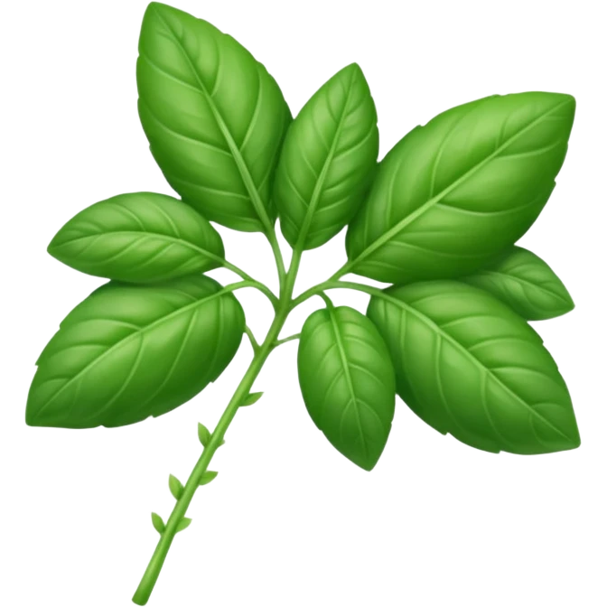 sprig of basil emoji