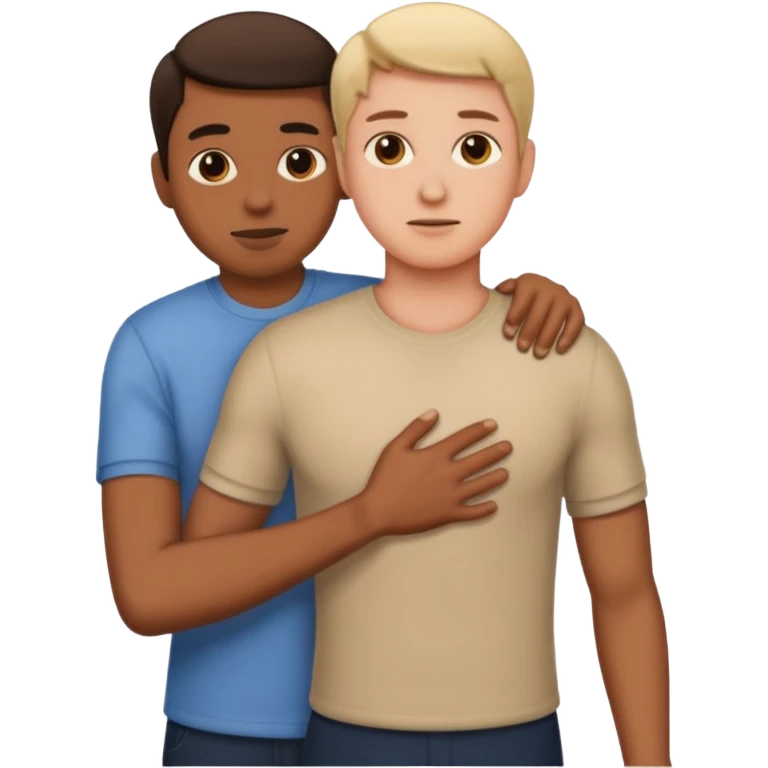 사람을 뒤에서 두 손으로 밀어내는 emoji