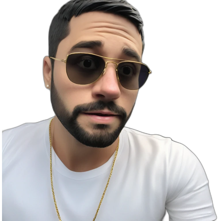 cool dude with shades emoji