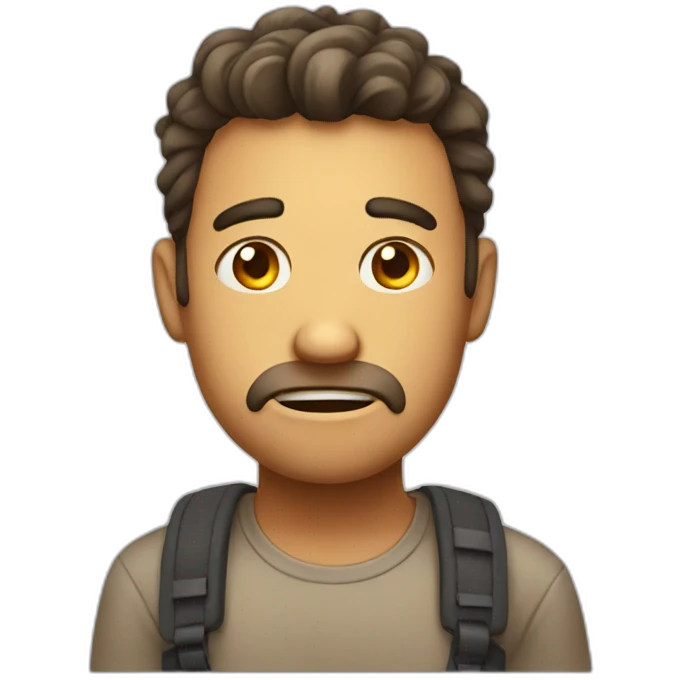 worried and smiling emoji emoji