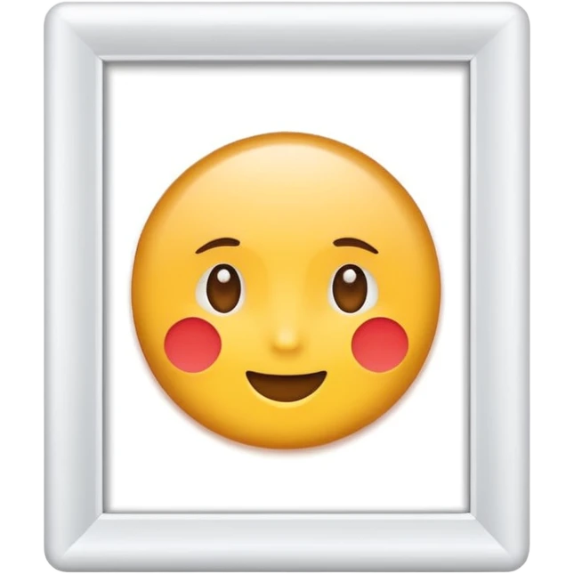 white frame emoji