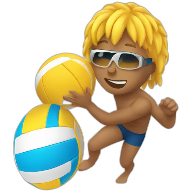 beach-volley-player emoji