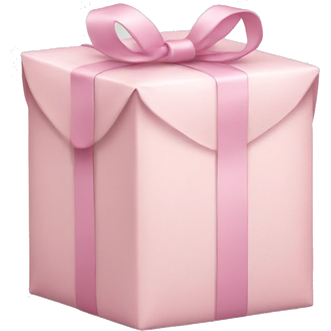 light pink package emoji
