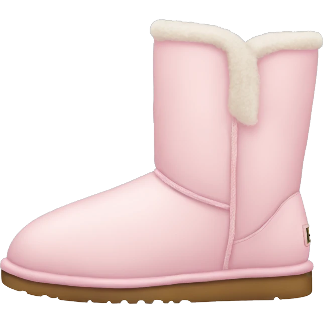 light pink uggs emoji
