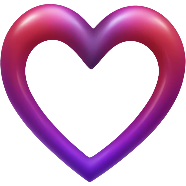 Red heart mix with purple heart  emoji