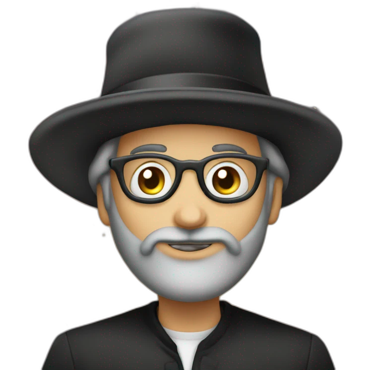 Hasidic Jew in Space emoji
