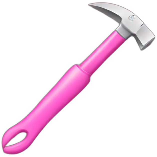 pink tool emoji