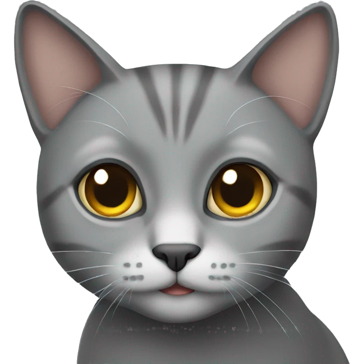 grey cat emoji