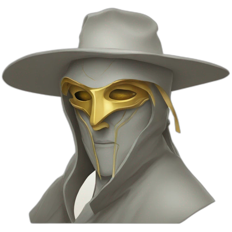 Masque nez Moebius emoji
