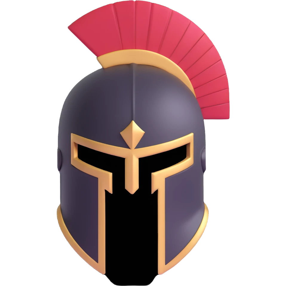 spartan helmet emoji