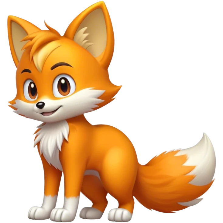 Miles tails per hour from sonic emoji