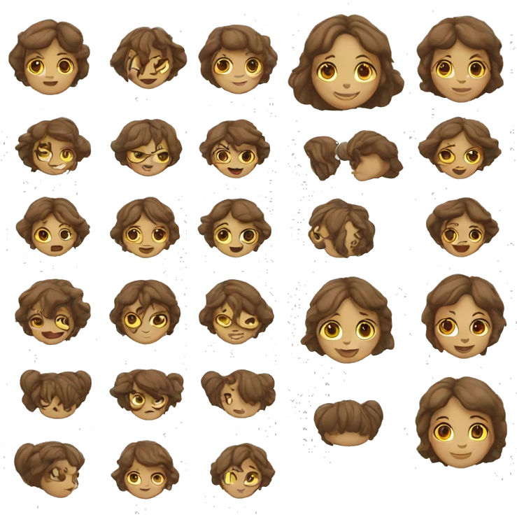 девочка emoji
