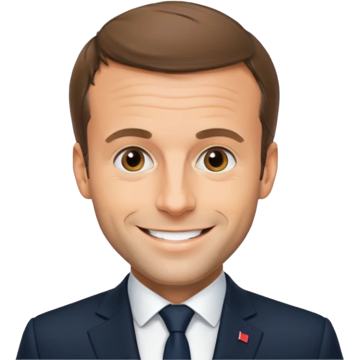 Emmanuel Macron emoji