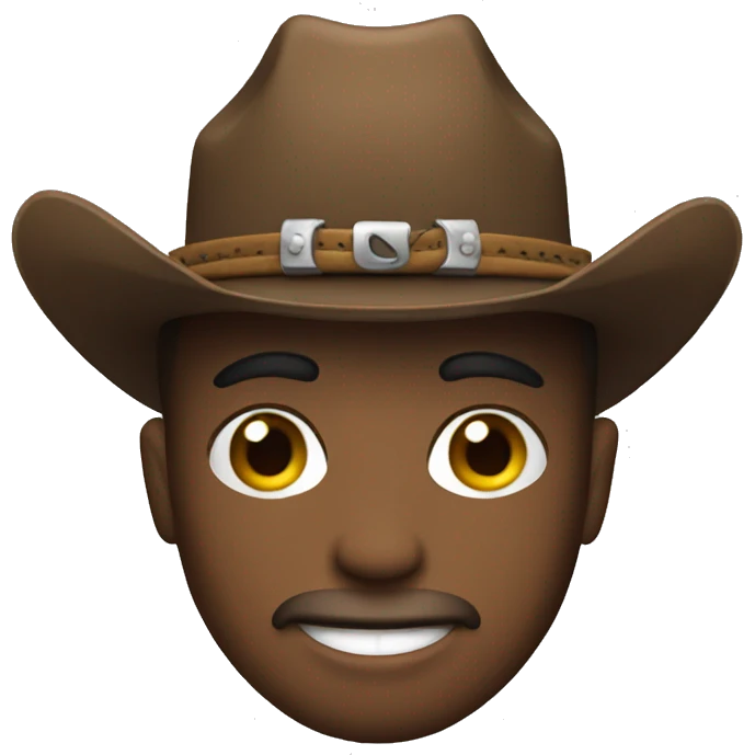 iphone like a cowboy emoji
