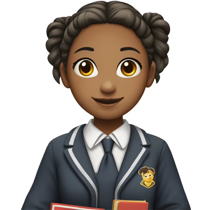 School girl emoji