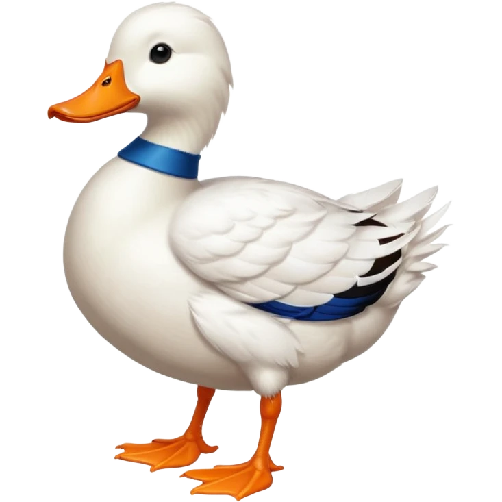 Duck walking emoji