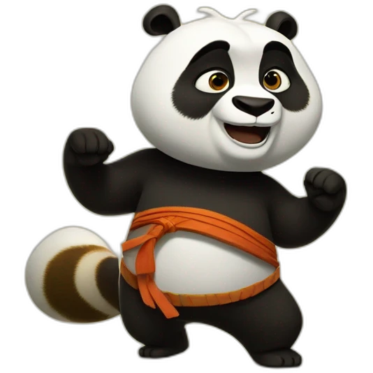 Kung fu panda emoji