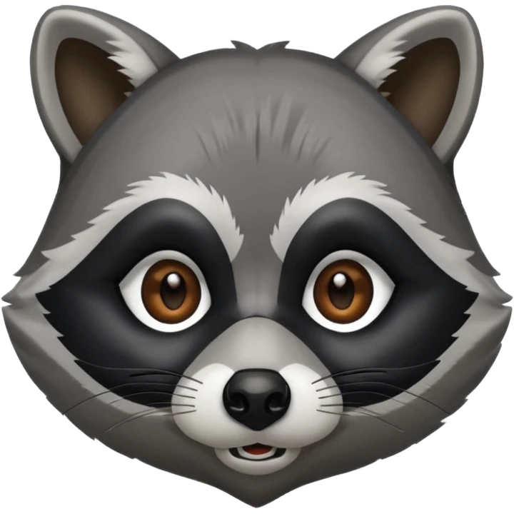 racoon head emoji