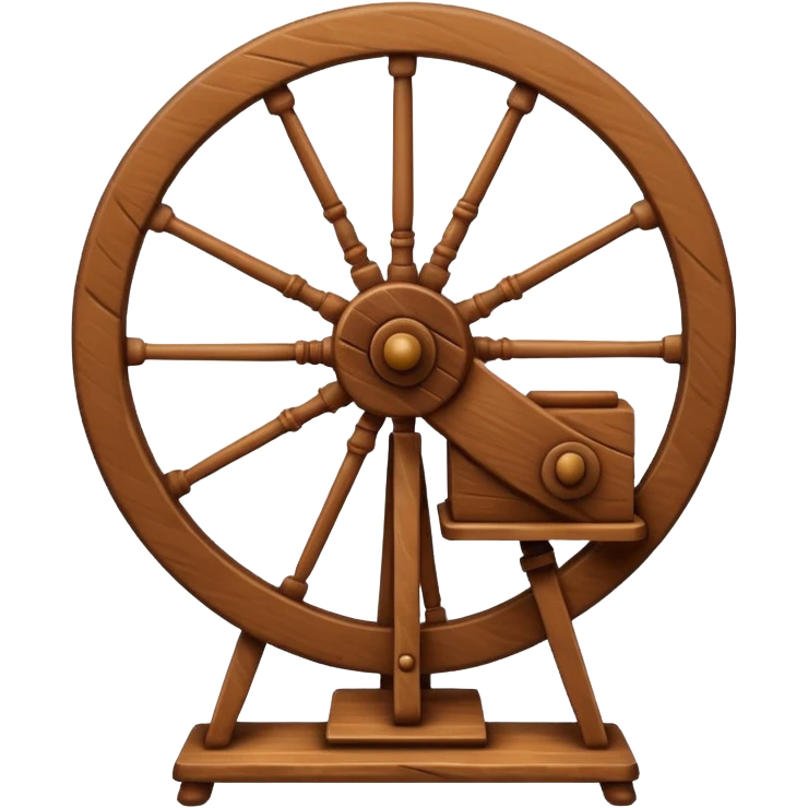 I want a traditional spinning wheel. emoji