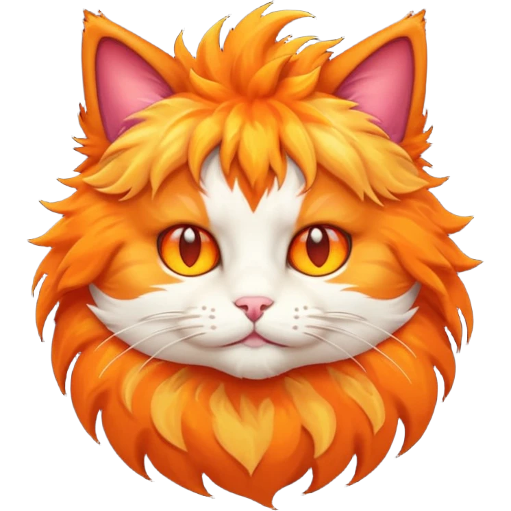 un gato elental emoji