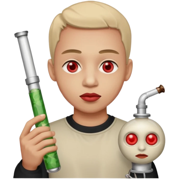 Marihuana,porros,blonds,bongs,ojos rojos emoji