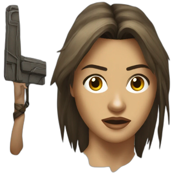tomb raider 1997 emoji