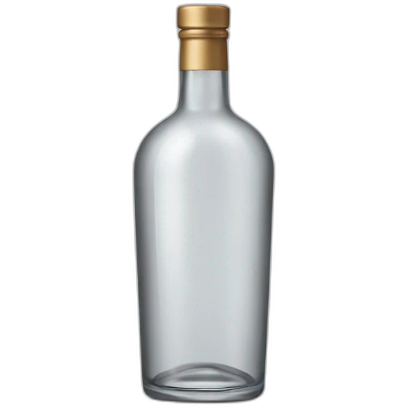 Une bouteille de Vodka emoji