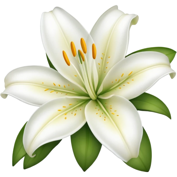 Lily flower  emoji