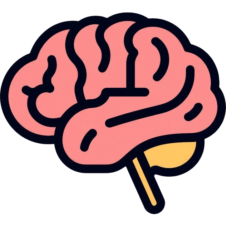 human brain icon emoji