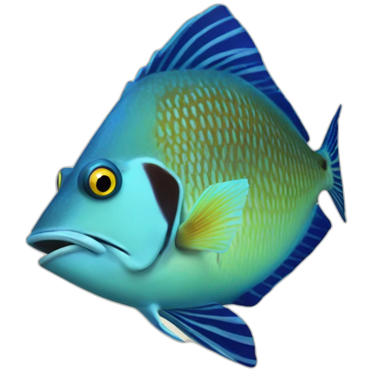 hawaiian state trigger fish emoji
