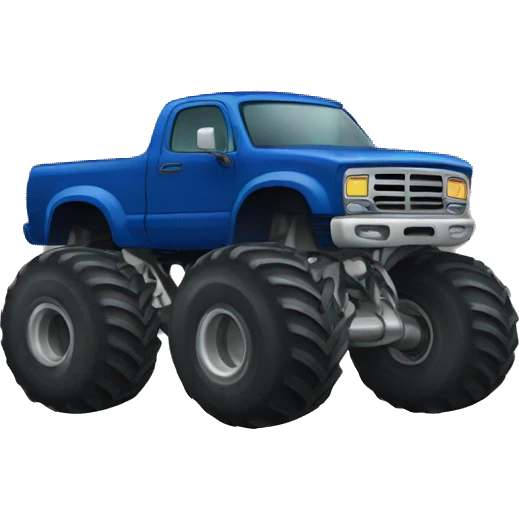 Monster truck emoji