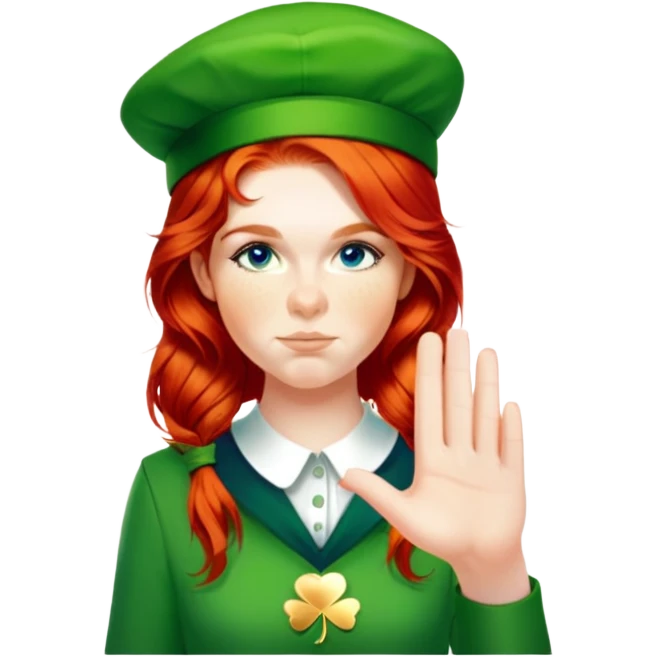 Irish Howdy emoji