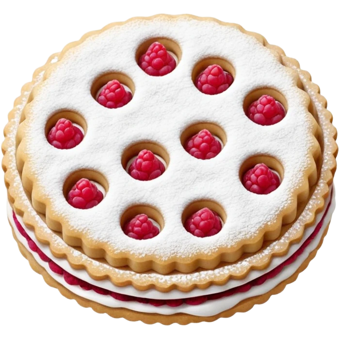 linzer cookie emoji