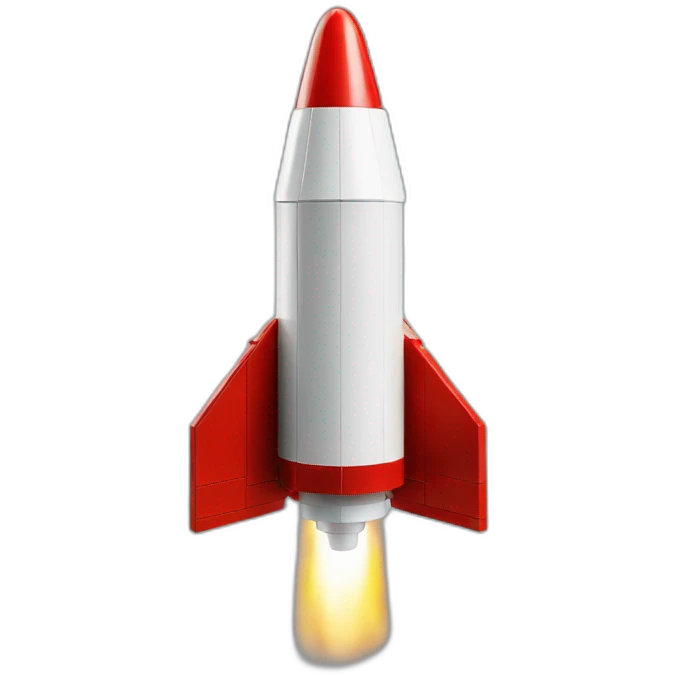 lego rocket  emoji