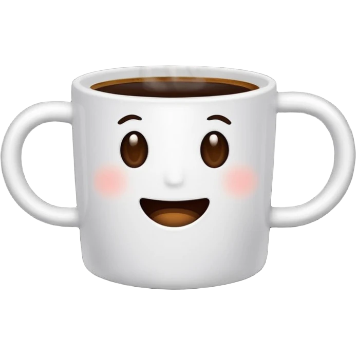 plain Coffee without Saucer emoji