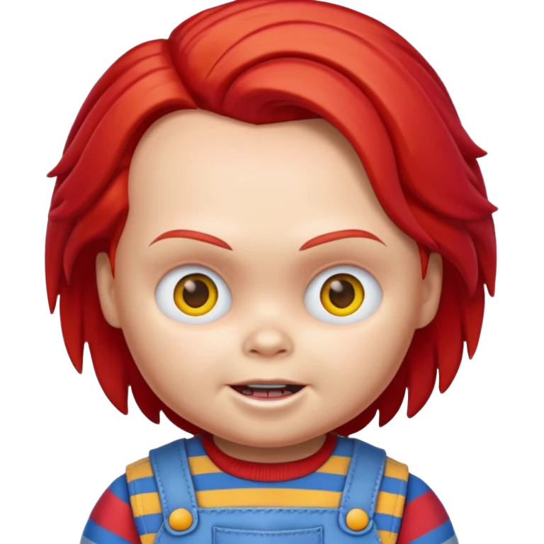 Un emojin de chuky emoji