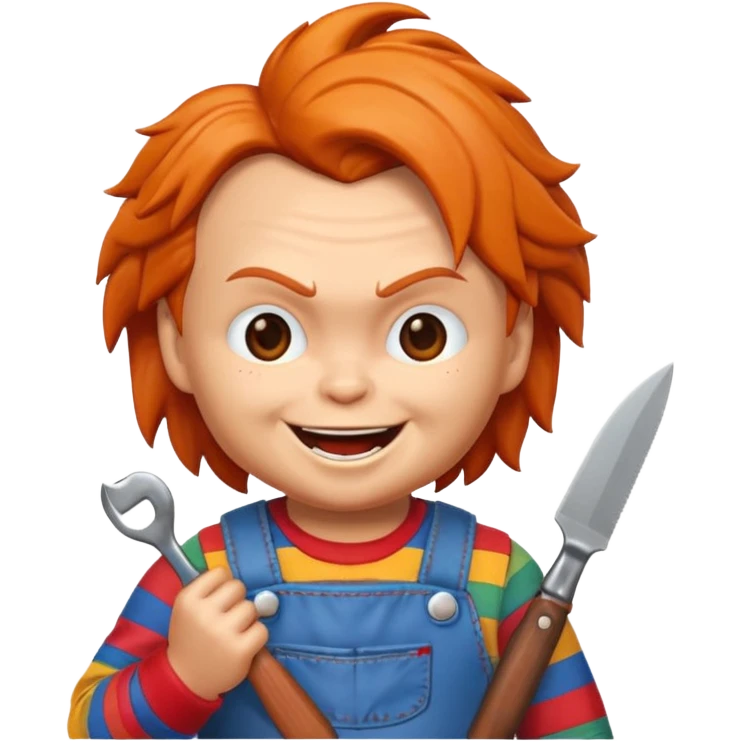 Un emojin de chuky emoji