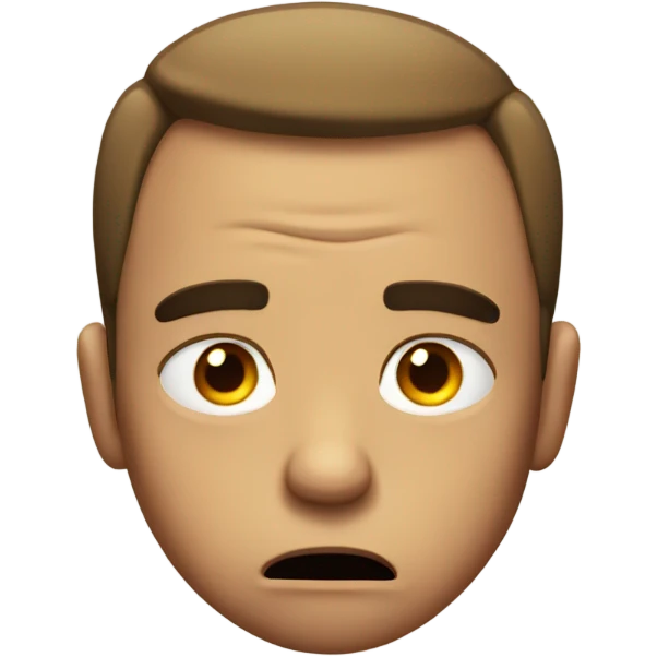 teary side eye angry emoji