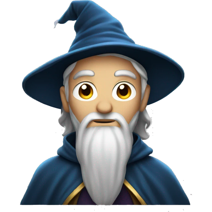 a young wizard with lighting  emoji