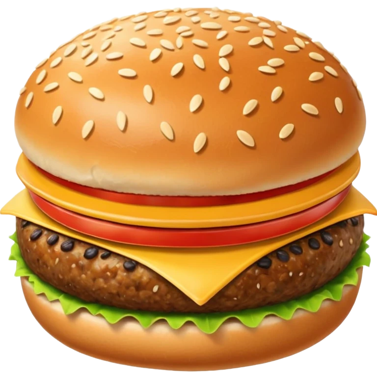 hamburger bun emoji